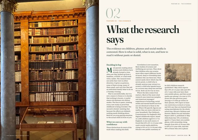 A research explainer spread titled What the research really says